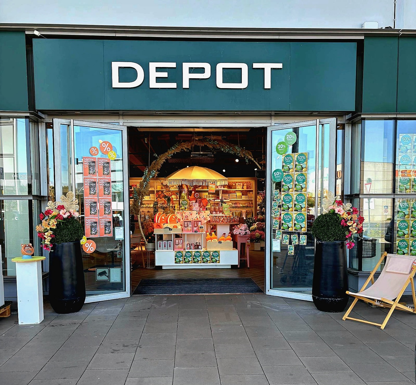 Verlängerung mit Depot
