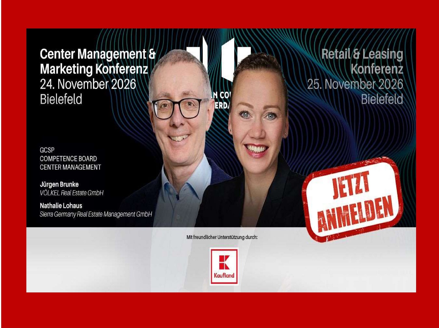 JÜRGEN BRUNKE IST MITORGANISATOR DER POWER DAYS DES GERMAN COUNCIL OF SHOPPING PLACES